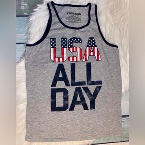 Fifth Sun U.S.A Men’s Tank Size Small